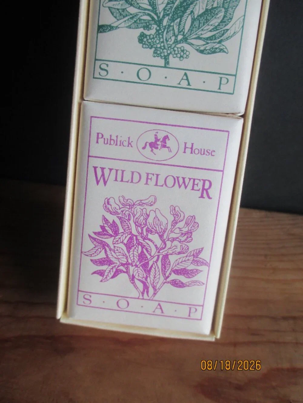 PUBLICK HOUSE SCENTED SOAPS/3/STURBRIDGE, MA/NOS